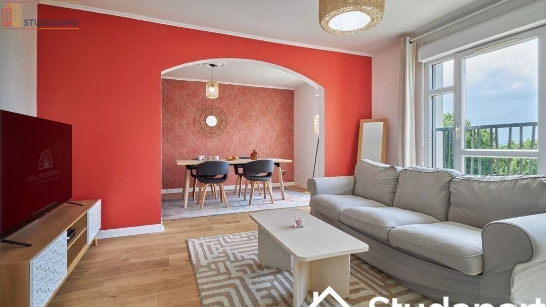 Studio 27m² Reims 51100 - Meublé, étage élevé - Photo 3