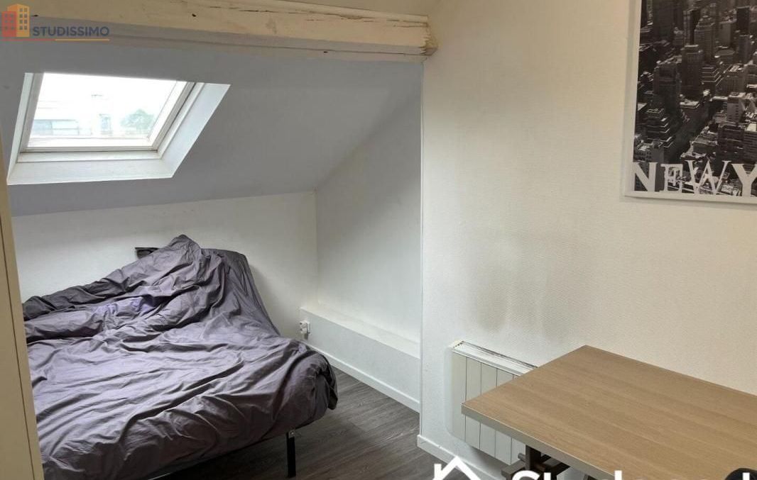 Studio meublé 13m² Reims 51100 - Calme, étage élevé - Photo 2