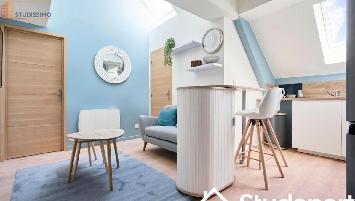 Studio 11m² Reims 51100 - Meublé, lumineux - Photo 1