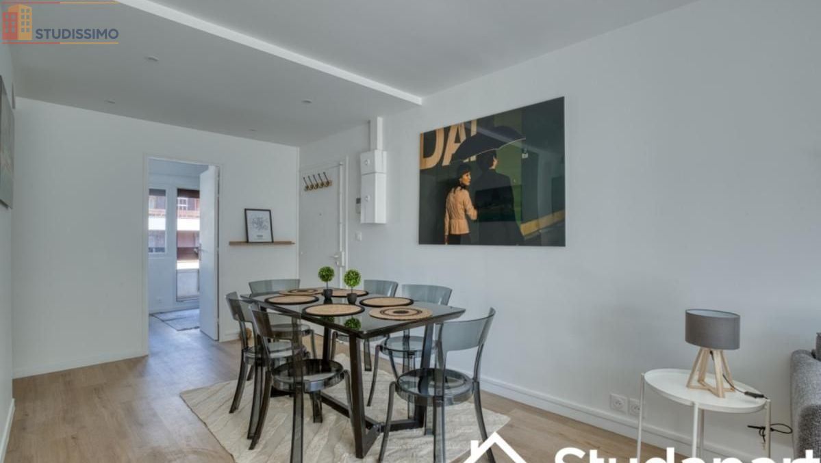 Studio meublé 11m² Reims 51100 - Meublé, DPE D - Photo 3