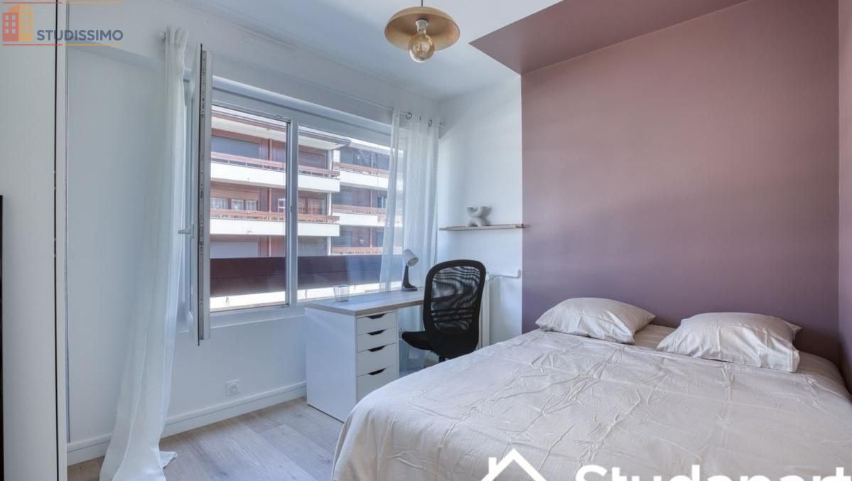 Studio meublé 11m² Reims 51100 - Meublé, DPE D - Photo 1