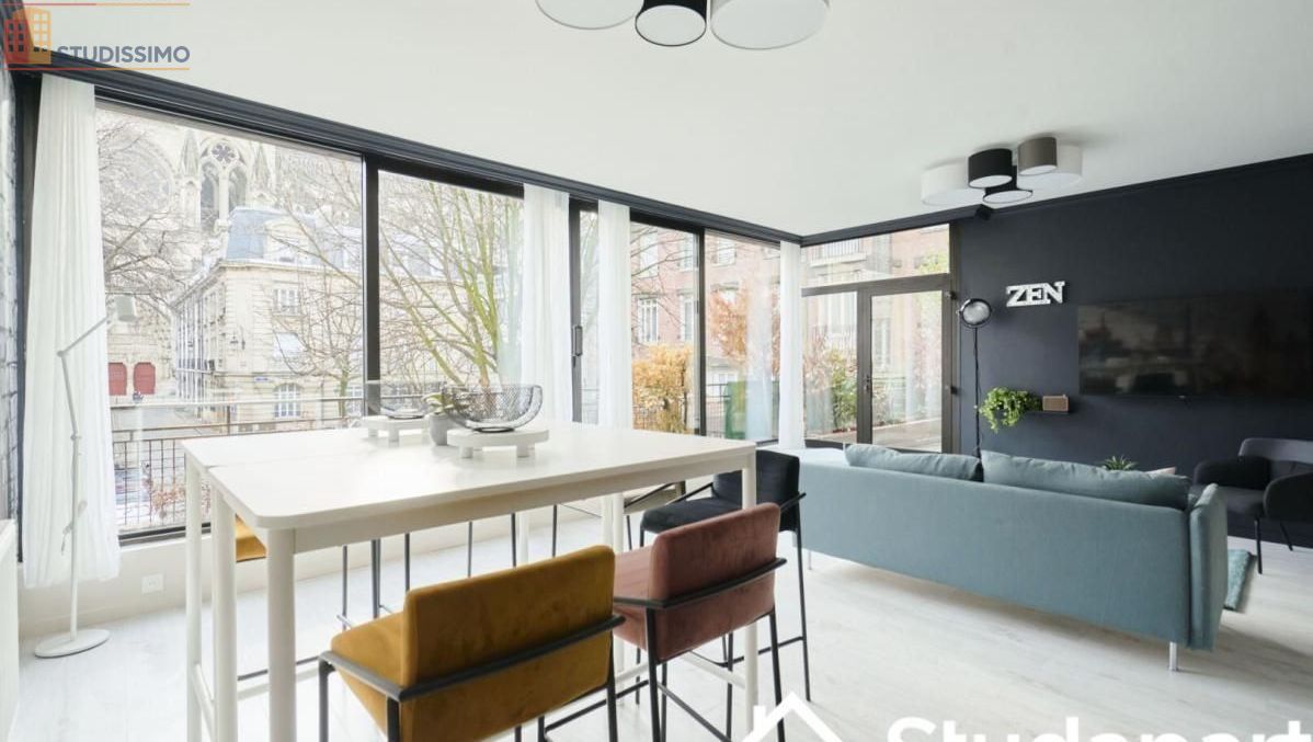 Studio meublé 15m² Reims 51100 - Lumineux, meublé - Photo 4