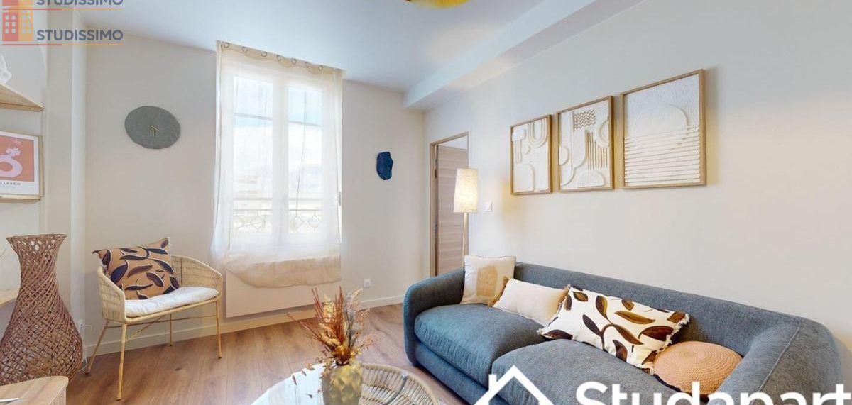 Studio meublé 11m² Reims 51100 - Meublé, DPE A - Photo 3