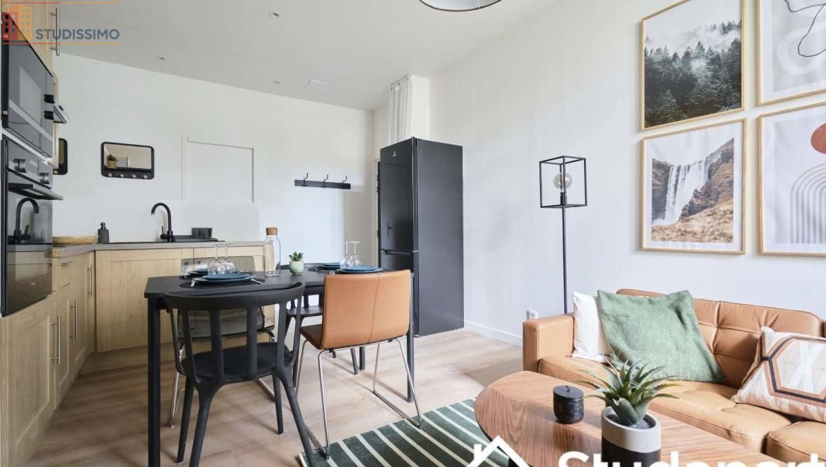 Studio meublé 10m² Reims 51100 - Meublé, DPE A - Photo 3