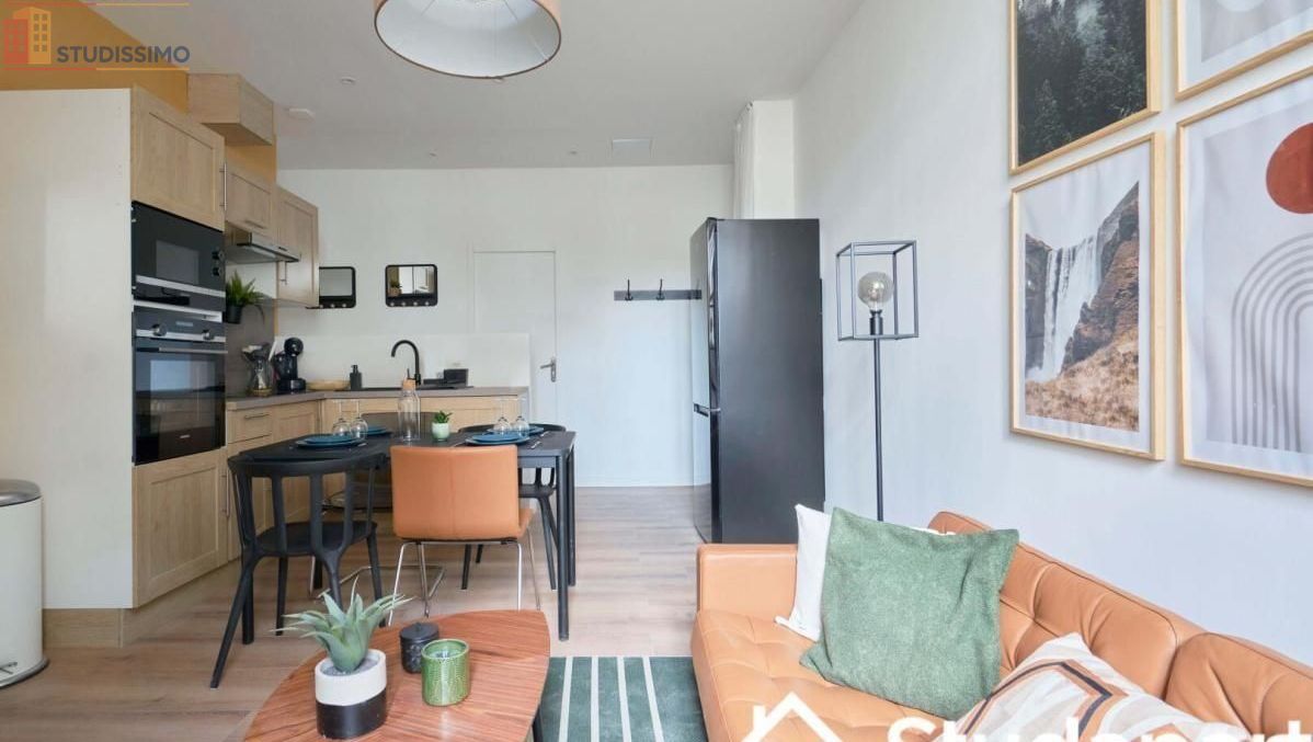 Studio meublé 10m² Reims 51100 - Meublé, DPE A - Photo 1