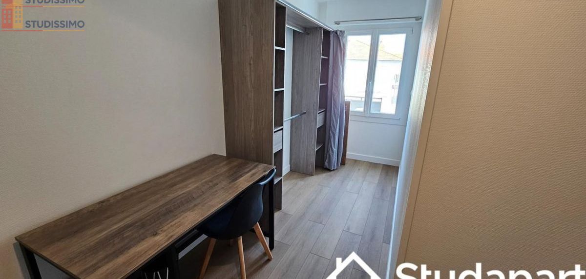 Studio meublé 12m² Reims - Calme, lumineux - Photo 1