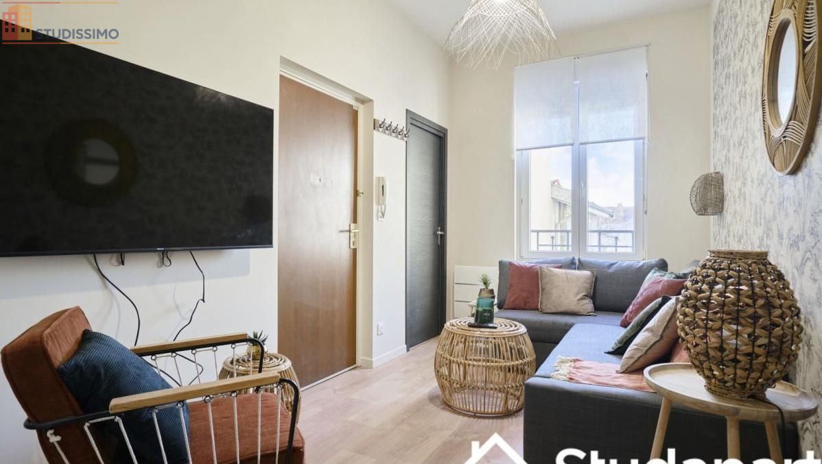 Studio meublé 11m² Reims 51100 - Meublé, DPE A - Photo 2
