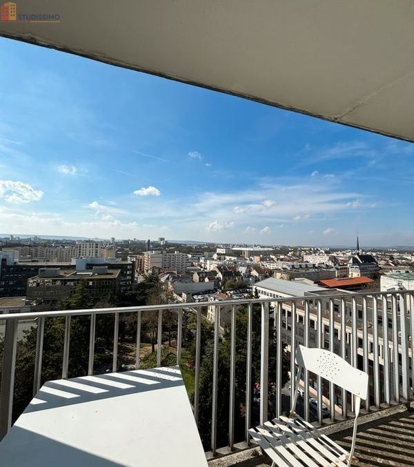 Studio 31m² Reims 51100 - Grand, meublé, étage élevé - Photo 2