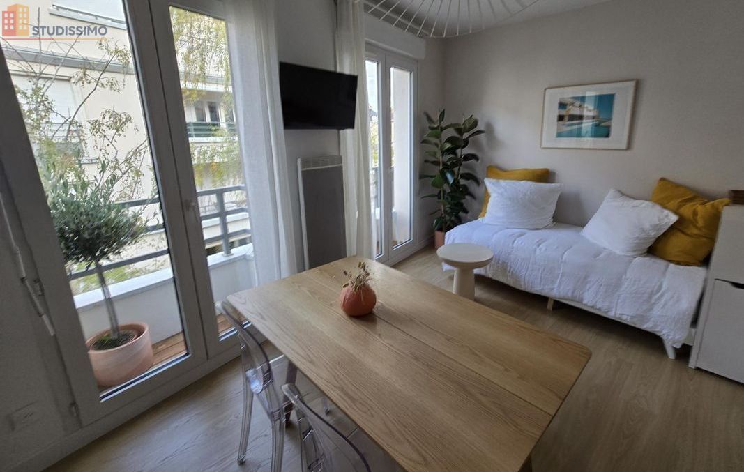 Studio meublé 19m² Reims 51100 - Meublé, DPE D - Photo 8