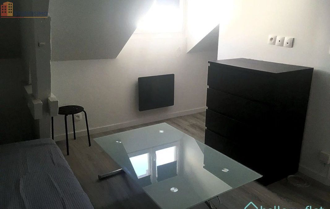 Studio meublé 12m² Reims - Meublé, 3e étage - Photo 1