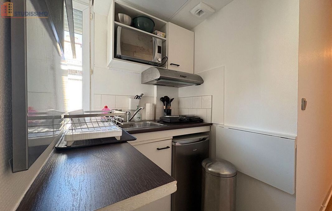 Studio 23m² Reims 51100 - Meublé, DPE D - Photo 2