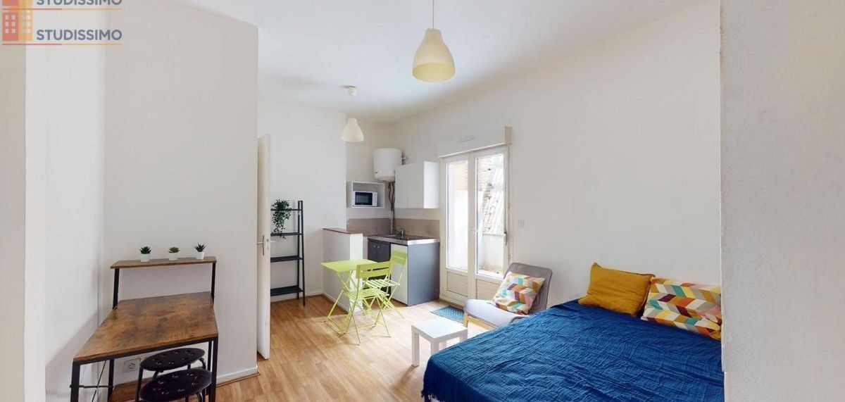 Studio meublé 17m² Reims 51100 - Meublé, 3e étage - Photo 3