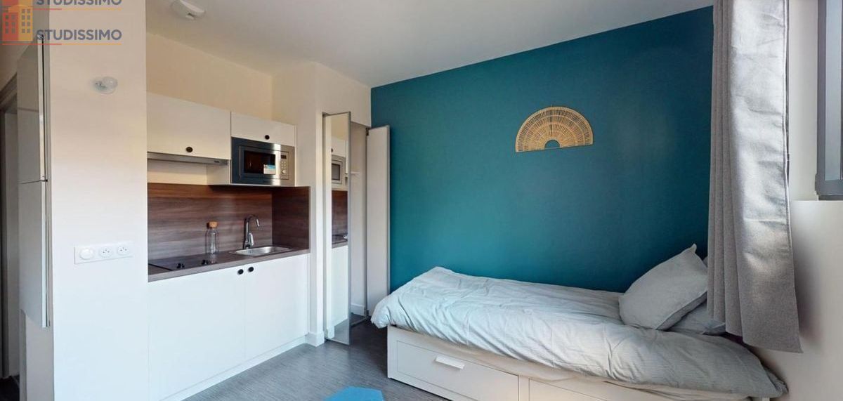 Studio meublé 20m² Reims 51100 - Meublé, DPE C - Photo 8
