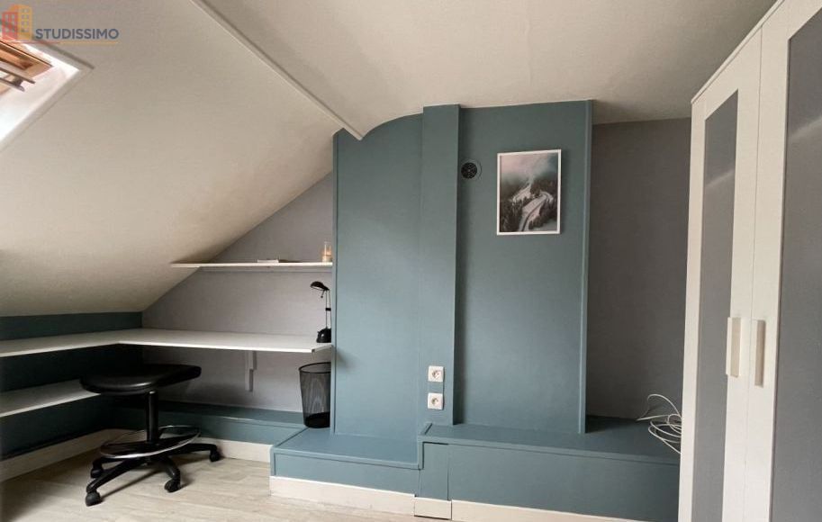 Studio meublé 16m² Reims 51100 - Lumineux, mansardé - Photo 2
