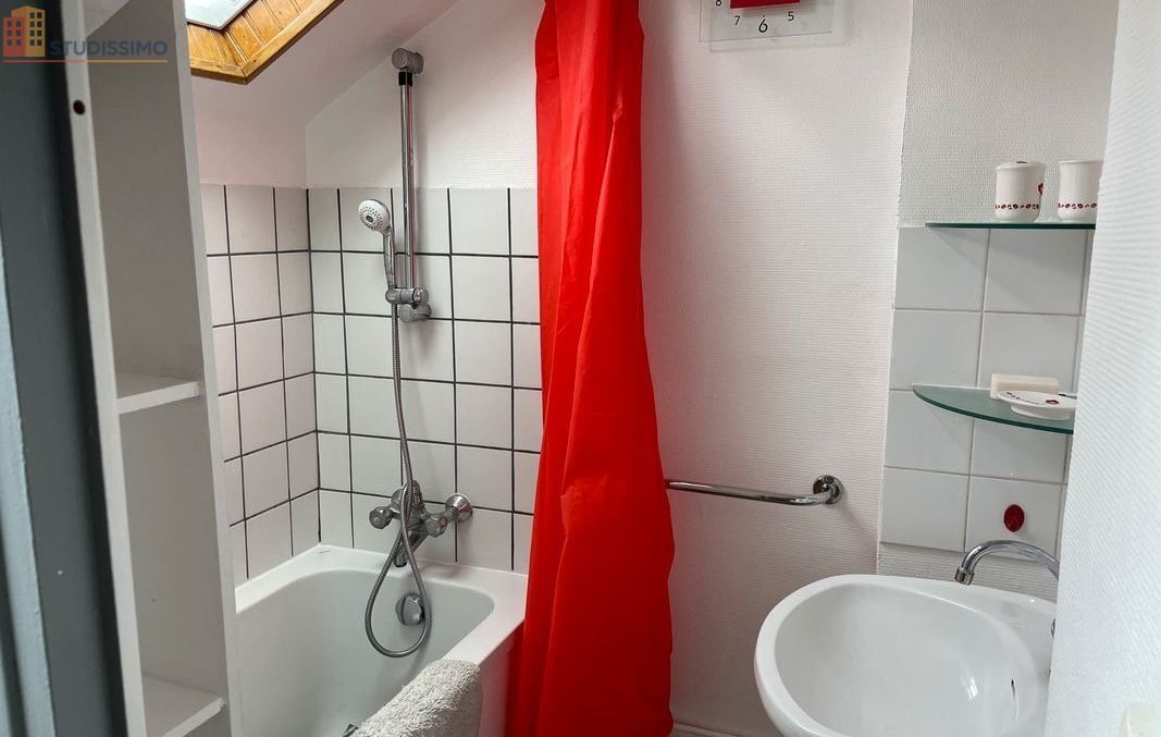 Studio meublé 14m² Reims 51100 - Dernier étage, lumineux - Photo 2