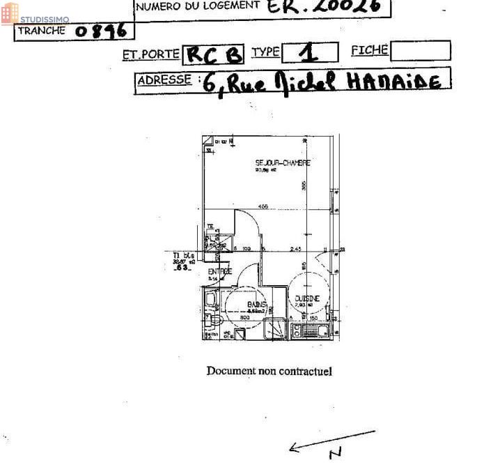 Studio 33m² Reims - (aucune caractéristique) - Photo 1