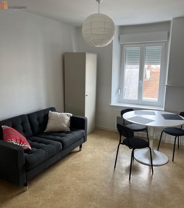 Studio meublé 28m² Reims centre - Hypercentre, lumineux - Photo 1
