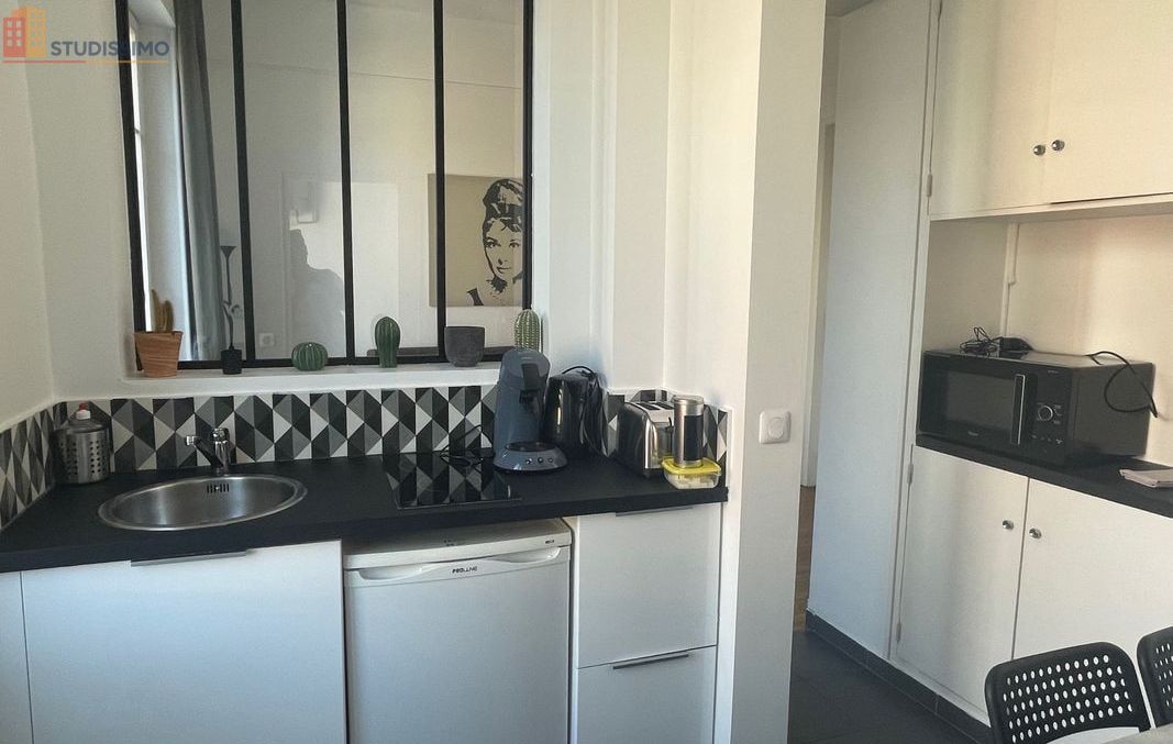 Studio 19m² Reims 51100 - Meublé, au calme - Photo 1