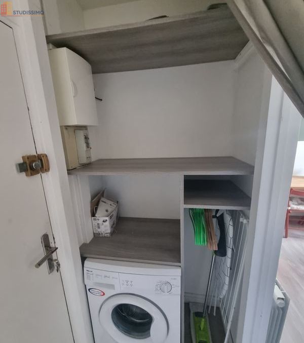 Studio meublé 18m² Reims 51100 - Lave-linge, lumineux - Photo 5