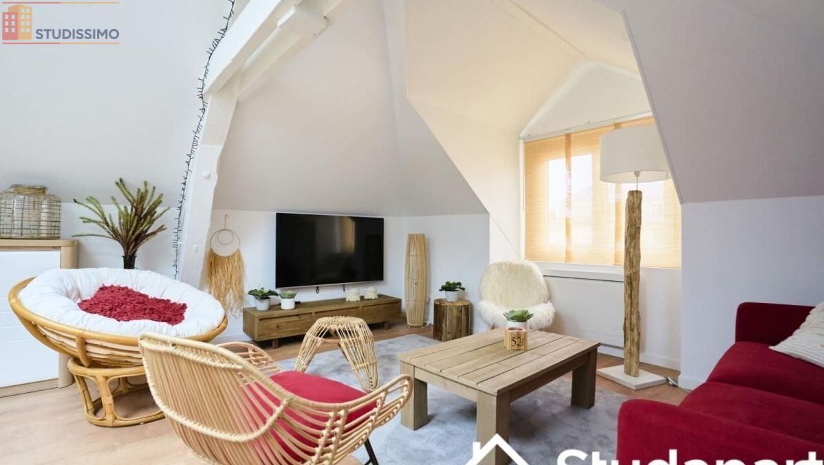 Studio meublé 12m² Reims - Meublé, DPE A - Photo 2