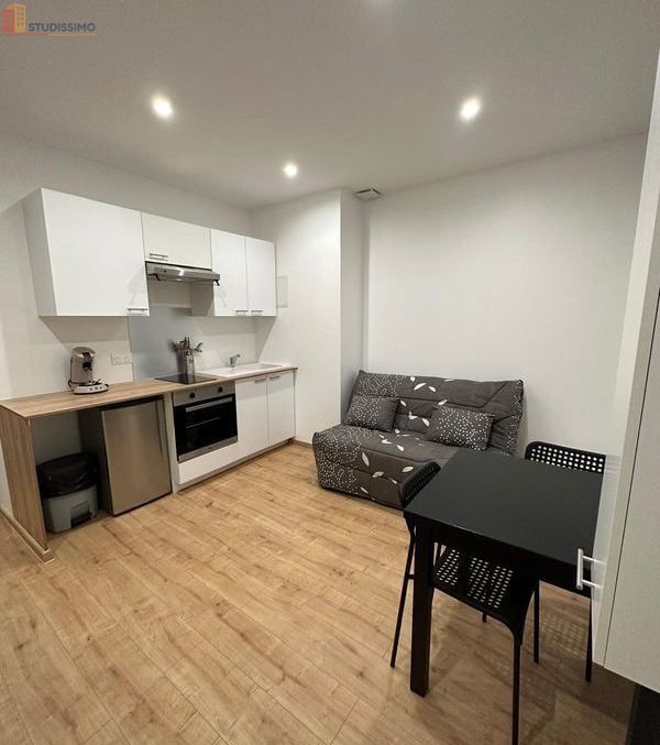 Studio meublé 27m² Reims 51100 - Meublé, calme - Photo 2