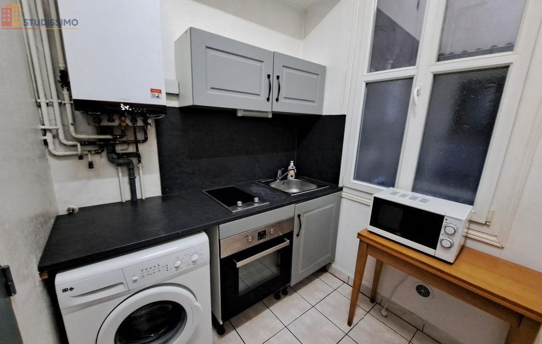 Studio meublé 28m² Reims 51100 - Lumineux - Photo 2