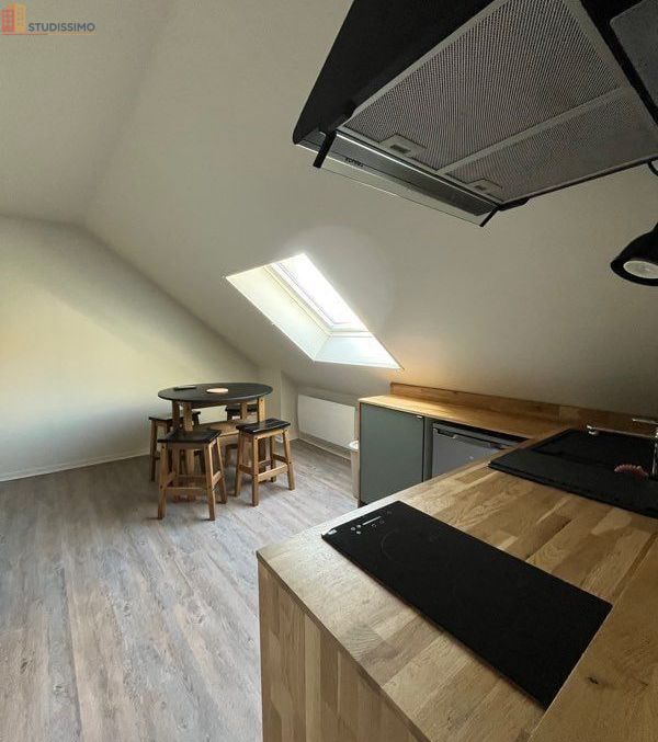 Studio meublé 31m² Reims centre - Calme, lumineux - Photo 1