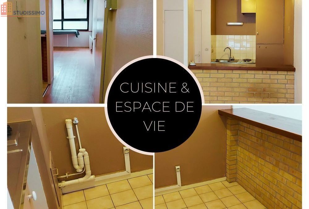 Studio meublé 21m² Reims 51100 - Proche tramway, commerces - Photo 2