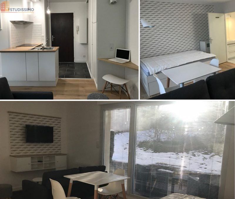 Studio meublé 29m² Reims 51100 - Terrasse, meublé - Photo 2