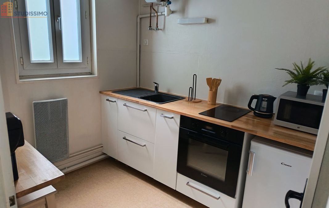 Studio meublé 32m² Reims 51100 - Charme cathédrale, lumineux - Photo 2