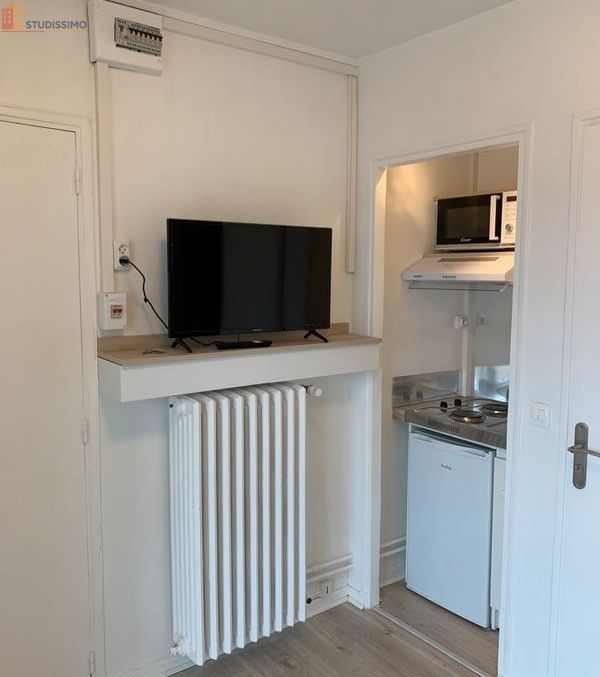 Studio meublé 16m² Reims 51100 - Proche gare, meublé - Photo 1