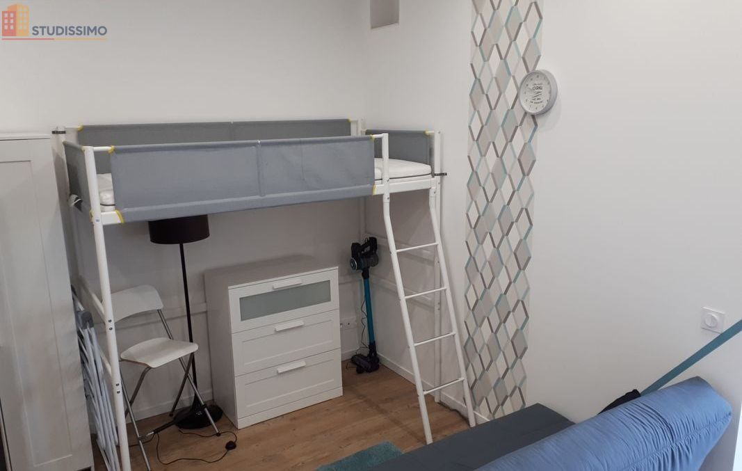 Studio meublé 25m² Reims 51100 - Meublé, DPE D - Photo 2
