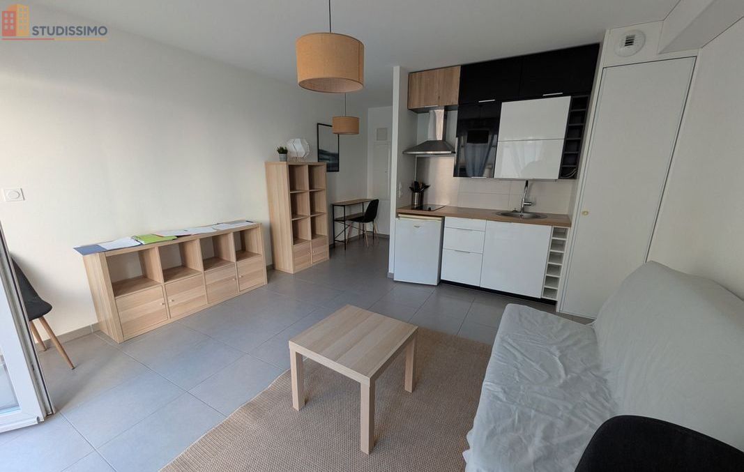 Studio meublé 24m² Reims centre - Résidence BBC, lumineux - Photo 6