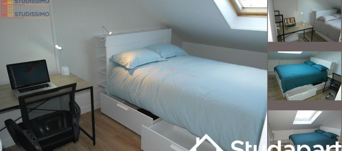Studio meublé 10m² Reims 51100 - Meublé, DPE A - Photo 3