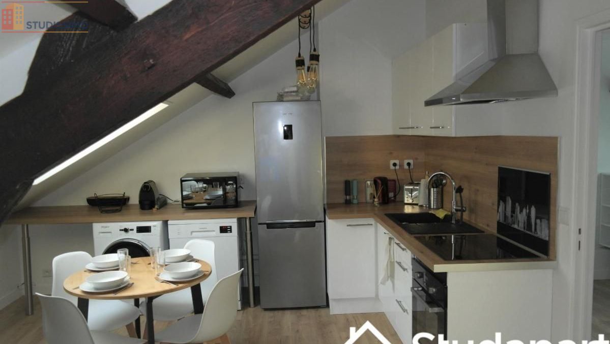 Studio meublé 10m² Reims 51100 - Meublé, DPE A - Photo 2