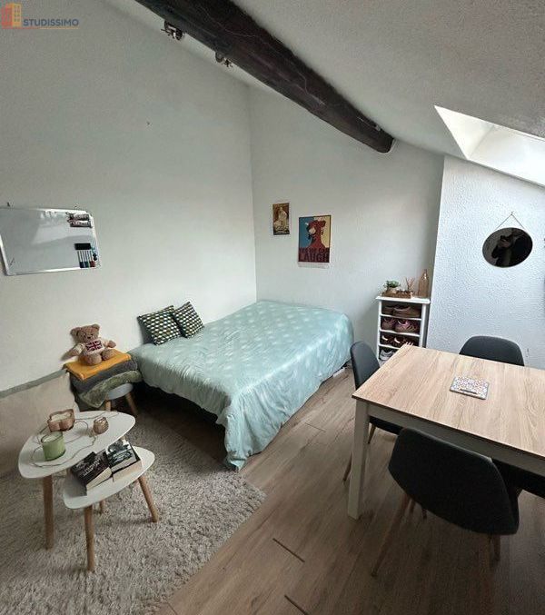 Studio 22m² Reims centre - Dernier étage, lumineux - Photo 1
