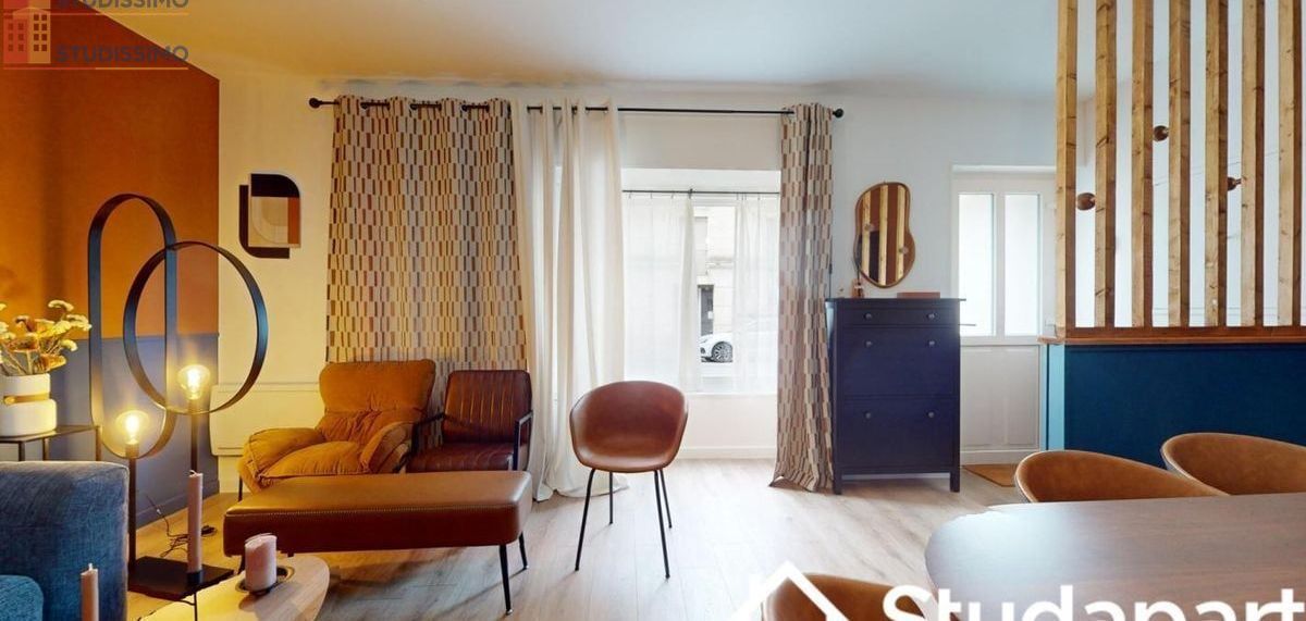 Studio meublé 11m² Reims 51100 - Chauffage inclus - Photo 2