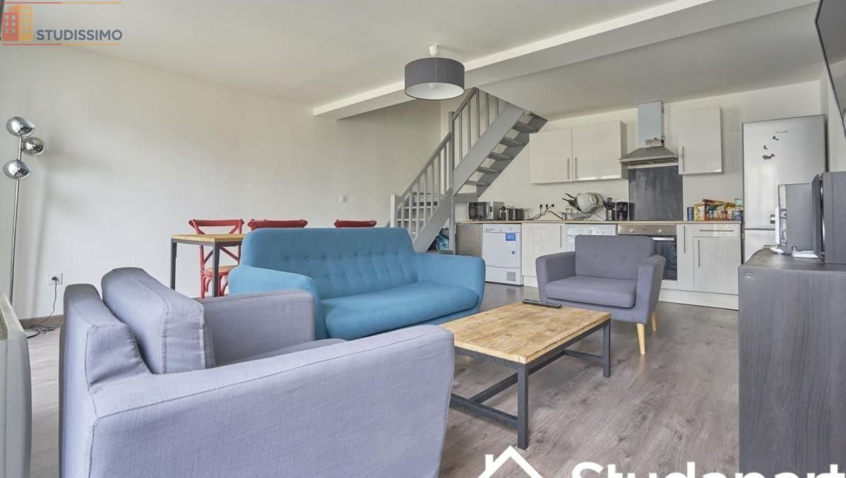 Studio meublé 11m² Reims - Lumineux, DPE A - Photo 1