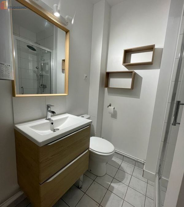 Studio meublé 18m² Taissy Reims - Meublé, DPE D - Photo 2