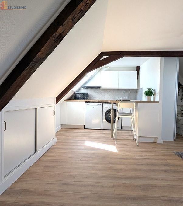 Studio meublé 16m² Laval 53000 - Meublé, dernier étage - Photo 5