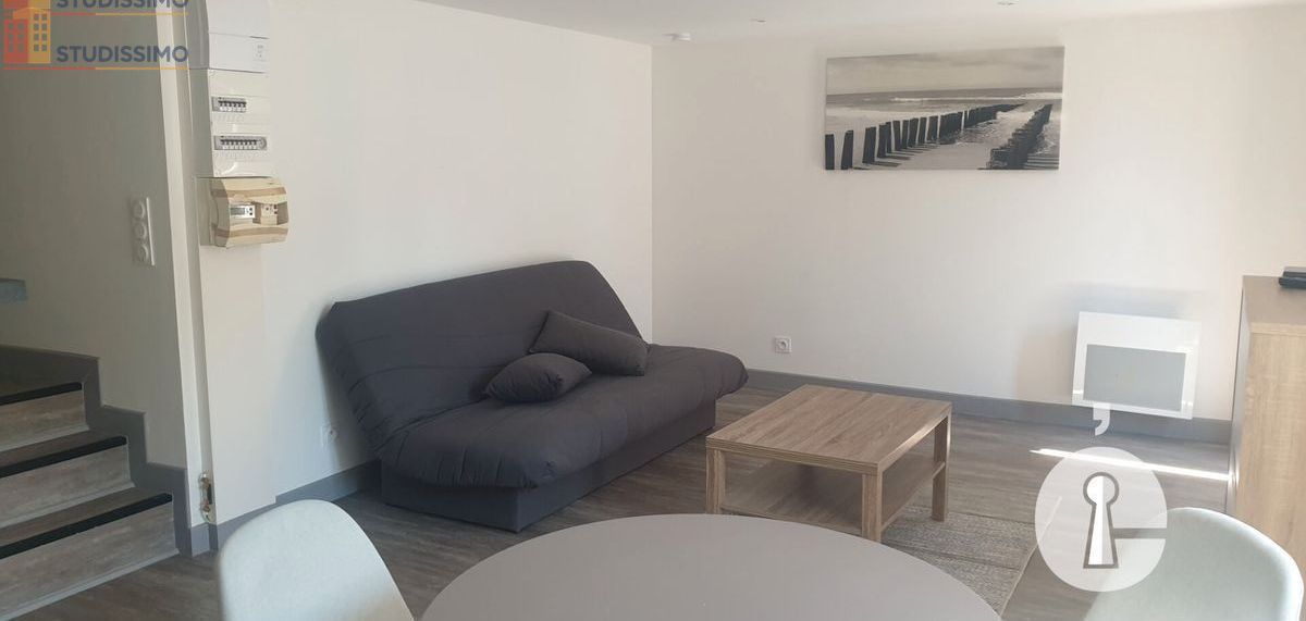 Studio 28m² Laval 53000 - Meublé, DPE D - Photo 2