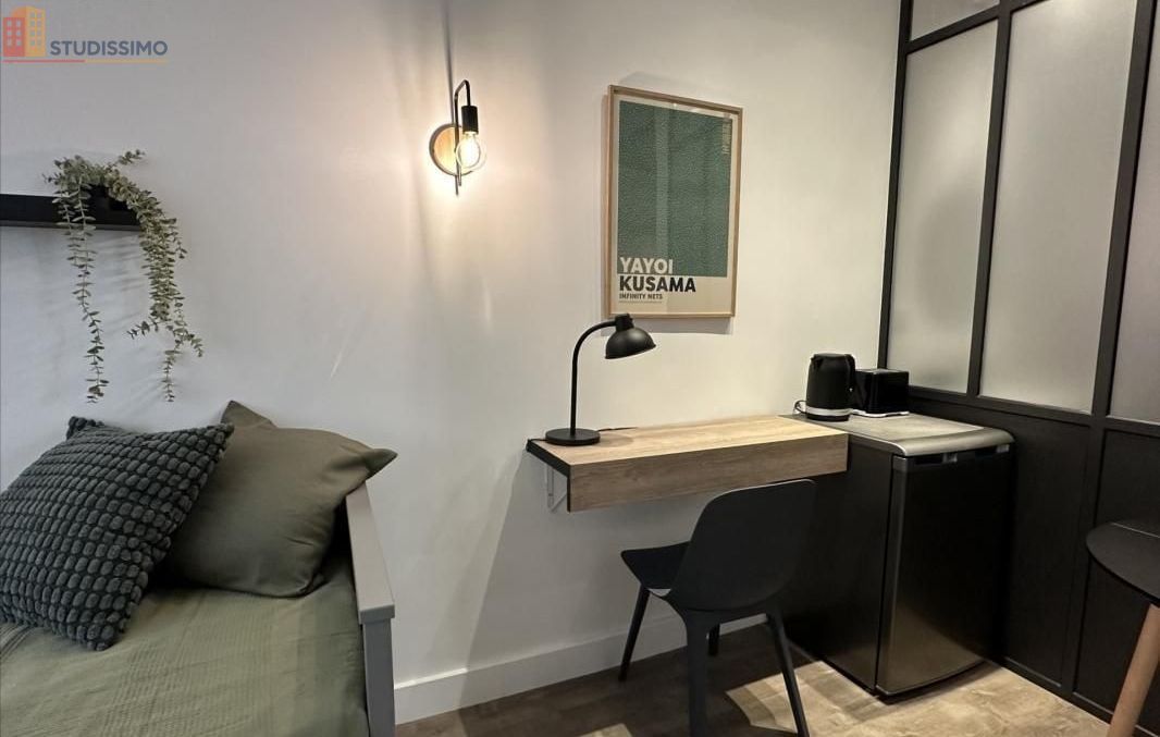 Studio meublé 19m² Nancy - Meublé, lumineux - Photo 2