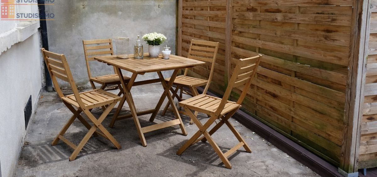 Studio meublé 34m² Nancy centre - Calme, terrasse privée - Photo 4