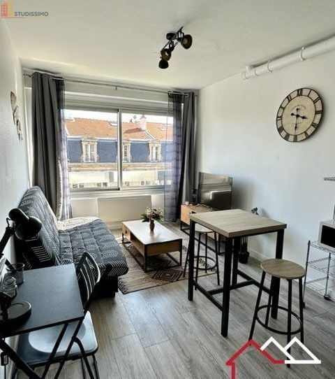 Studio meublé 22m² Nancy 54000 - Meublé, DPE D - Photo 2