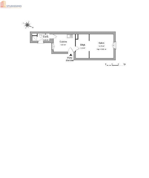 Studio 35m² Nancy 54000 - Photo 1