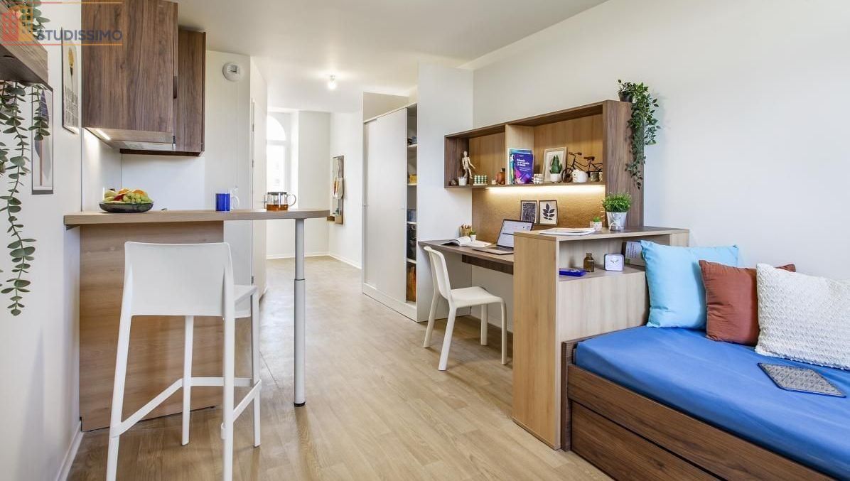 Studio meublé 16m² Vandoeuvre-lès-Nancy - Meublé - Photo 19