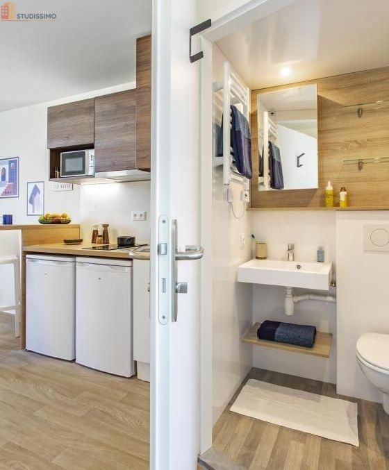 Studio meublé 16m² Vandoeuvre-lès-Nancy - Meublé - Photo 18