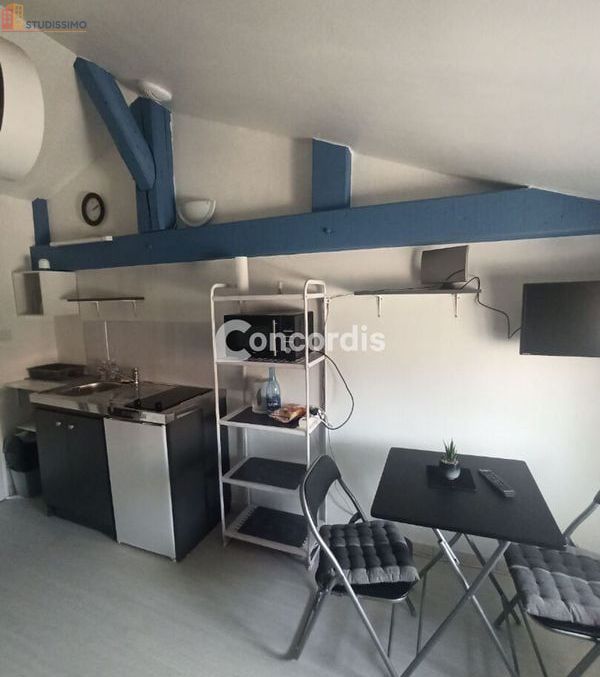 Studio meublé 15m² Nancy 54100 - Meublé, DPE D - Photo 1