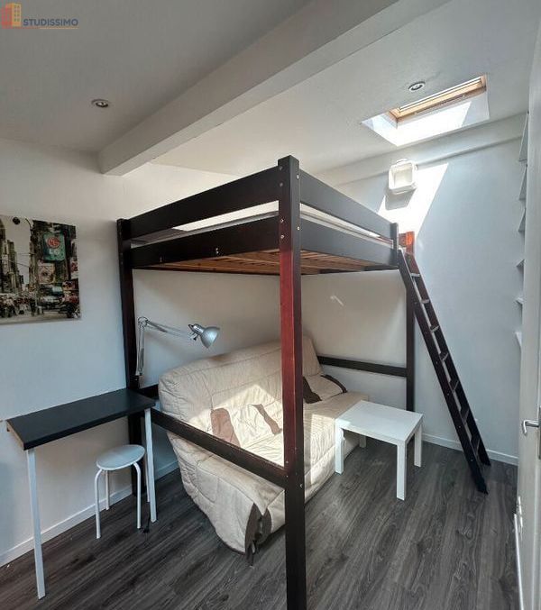 Studio meublé 15m² Nancy 54000 - Calme, 3e étage - Photo 2