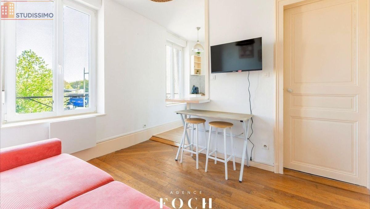 Studio 19m² Nancy 54000 - Meublé, 1er étage - Photo 5